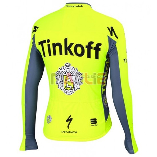 Maglia Tinkoff manica lunga 2016 giallo e blu - Clicca l'immagine per chiudere